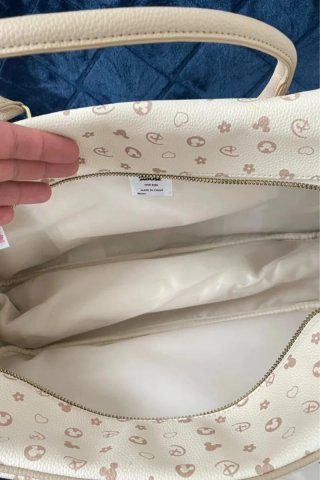 Bolso Mickey Mouse Disney Beige y Marrón