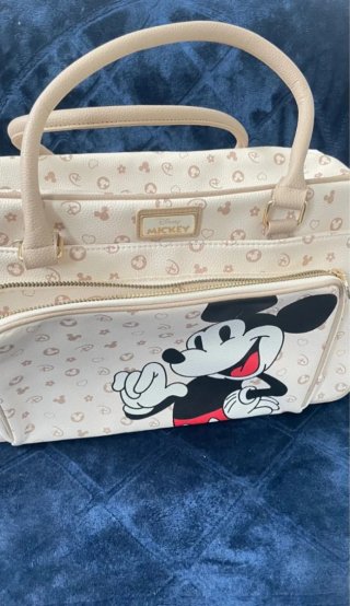 Bolso Mickey Mouse Disney Beige y Marrón