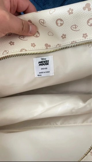 Bolso Mickey Mouse Disney Beige y Marrón