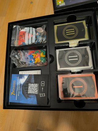 Juego de mesa 7 Wonders + 2 expansiones