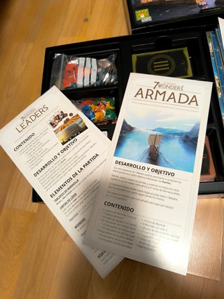 Juego de mesa 7 Wonders + 2 expansiones