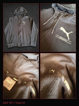 Casaco Puma Worldwide Cinzento Tamanho M