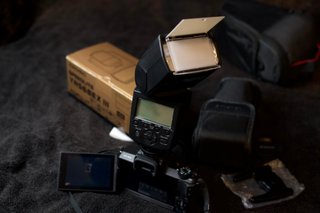Canon EOS M50 + 11-22 IS STM + Kit Flash Yongnuo
