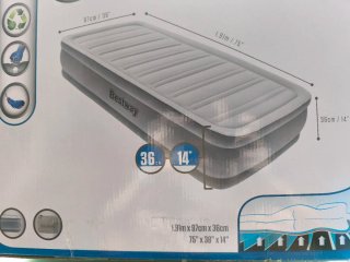 Cama Hinchable Bestway Comfort Cell Tech 36cm