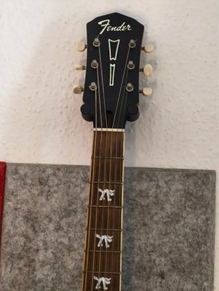 Guitarra Fender Hellcat Electroacústica