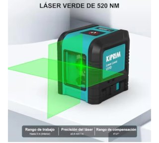 Nivel Láser Kiprim Autonivelante