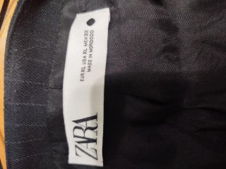 Chaleco Zara Mujer Rayas Negras