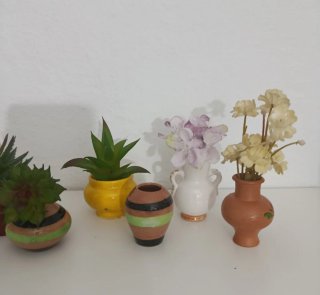 Miniature Artigianali con Piante