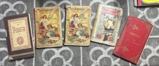 Lote Libros Antiguos Escolares S. XIX-XX