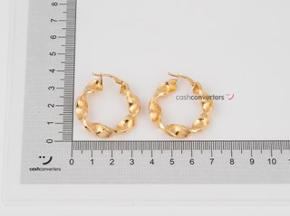 argollas oro 18k