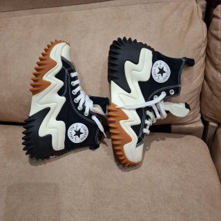 Zapatillas Converse Run Star Hike Negras/Blancas