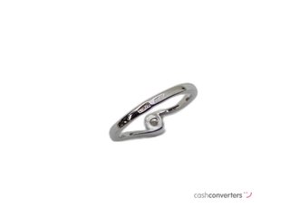 anillo plata 925mm con piedra con diamante de laboratorio