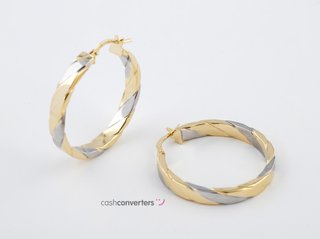 argollas oro 18k