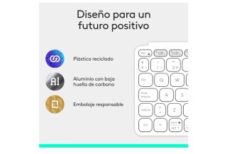Teclado Logitech Keys-To-Go 2 Bluetooth Portátil