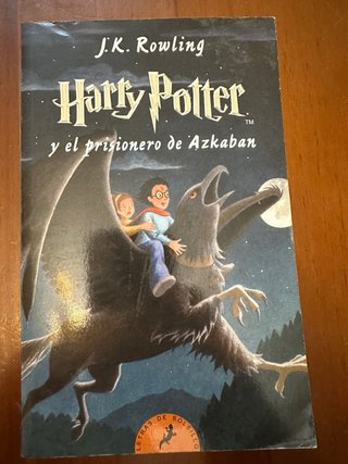 Pack de los 3 primeros libros de harry potter