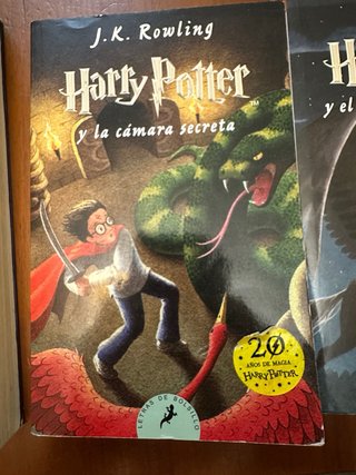 Pack de los 3 primeros libros de harry potter