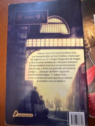 Pack de los 3 primeros libros de harry potter