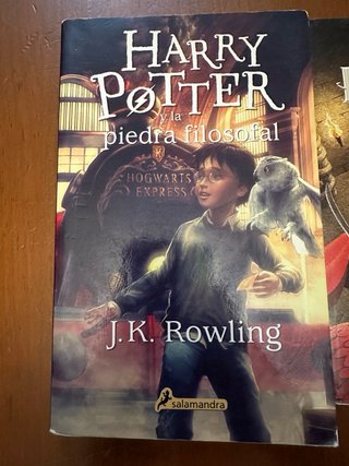 Pack de los 3 primeros libros de harry potter