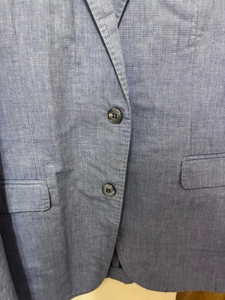 Chaqueta de traje Zara azul
