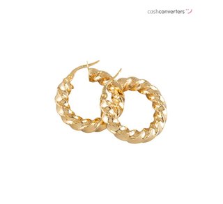 argollas oro 18k