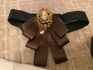 Conjunto S/M Marrón y Blanco