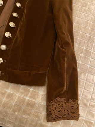 Conjunto S/M Marrón y Blanco