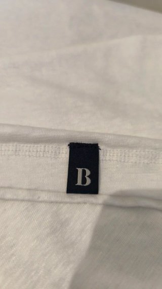 T-shirt Boggi Milano Linho Elastano Branca