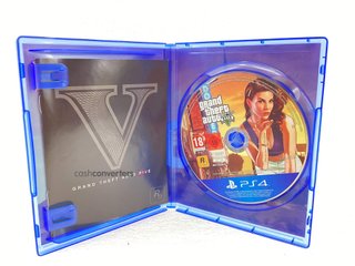 grand theft auto v ps4