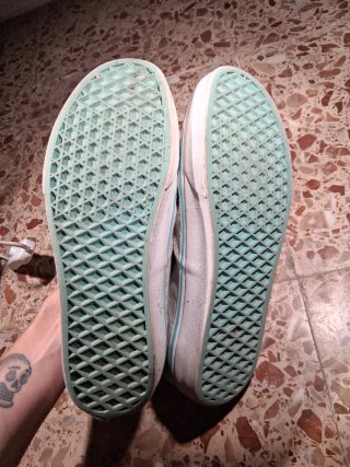 Zapatillas Vans Gris y Turquesa