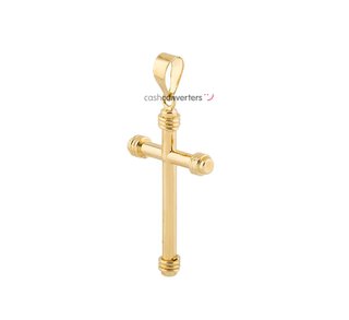 crucifijo oro 18k
