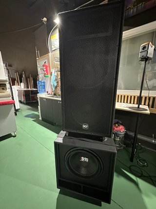 Equipo de sonido profesional