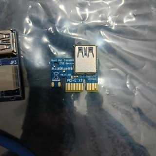Riser PCIe USB 3.0 VER006 x1 a x16 GPU