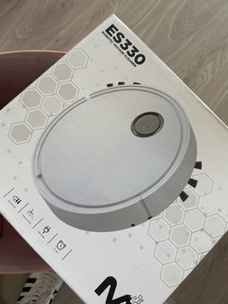 Aspiradora Robot Blanca con USB