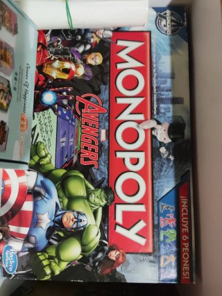 Monopoly Marvel Avengers Edición Español