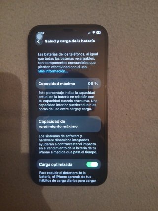 iPhone Negro Poco Uso