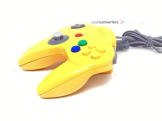mando nintendo 64 nintendo mando controller amarillo