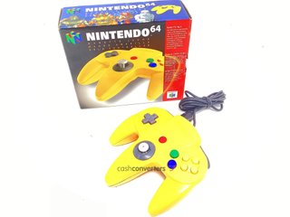 mando nintendo 64 nintendo mando controller amarillo