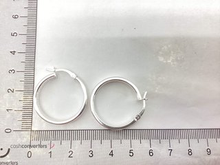 argollas plata 925mm
