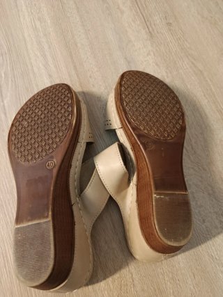 Sandalias Sea Elv Beige Talla 40