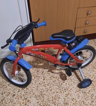 Bicicleta Paw Patrol Infantil