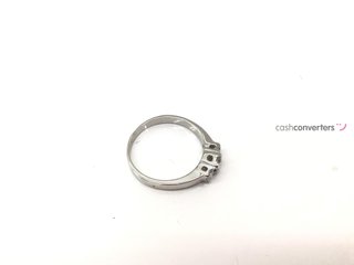 anillo plata 925mm con piedra con diamante de laboratorio