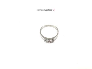 anillo plata 925mm con piedra con diamante de laboratorio