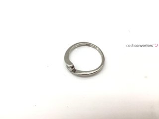 anillo plata 925mm con piedra con diamante de laboratorio