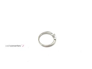 anillo plata 925mm con piedra con diamante de laboratorio