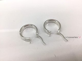 argollas plata 925mm