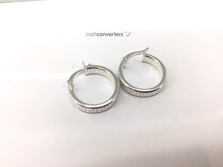 argollas plata 925mm