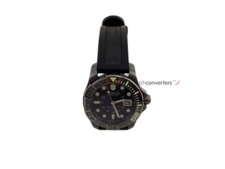 reloj pulsera caballero victorinox dive master 500 black ice