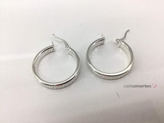 argollas plata 925mm