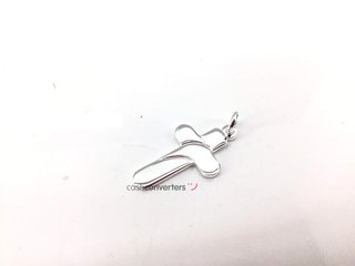 crucifijo plata 925mm