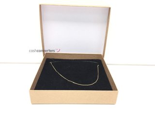 cadena oro 18k 25cm
